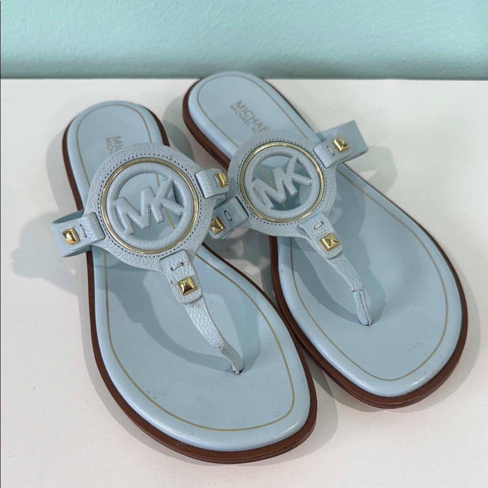 Michael Kors Light Blue Women's Sandals